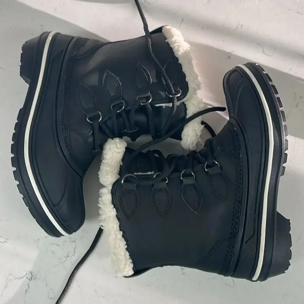 CROCS SHOES ALL CAST II BOOT Kids BLACK Size 4